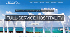Desktop Screenshot of bluewaterhospitality.com